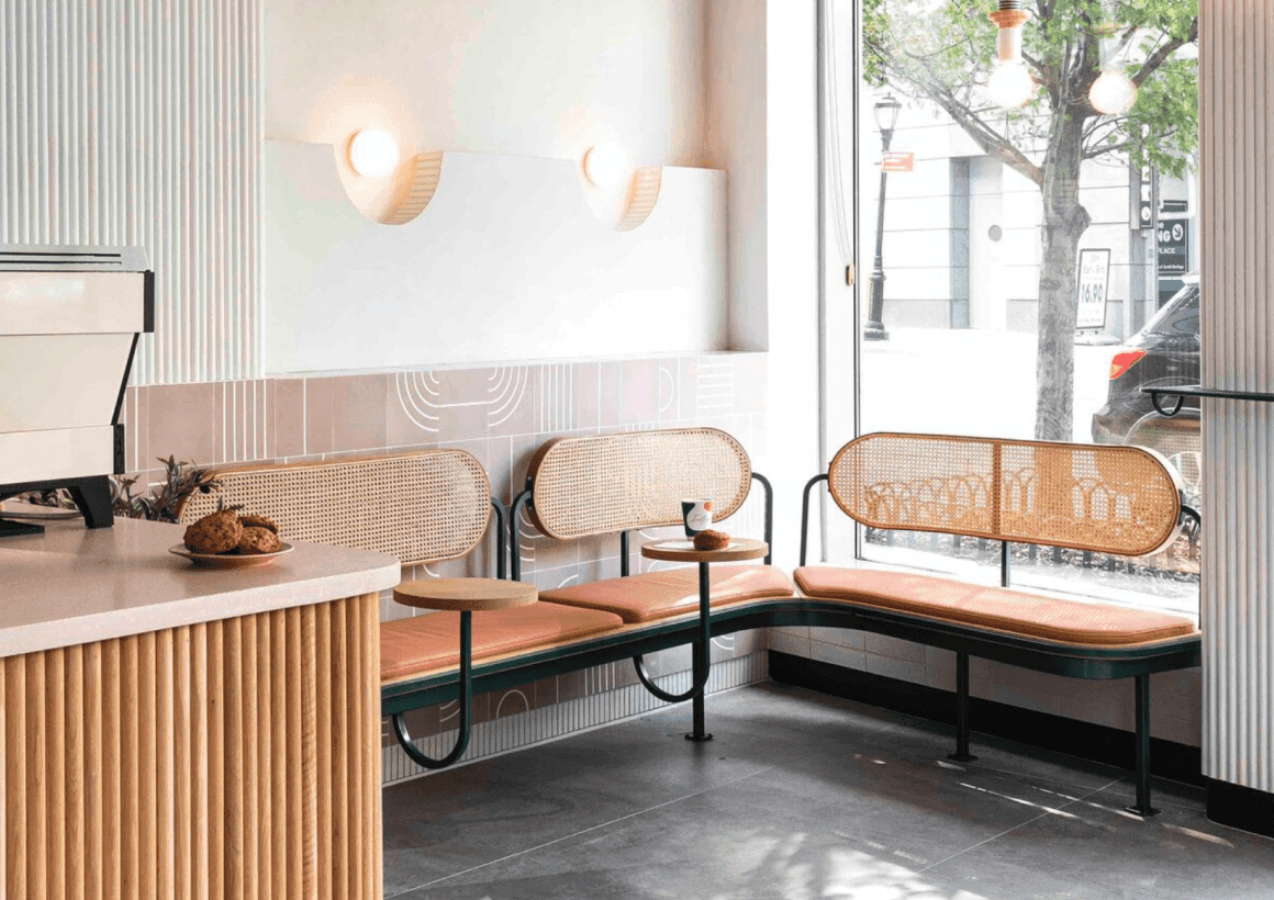 Custom Banquette - Cafe Inatesso